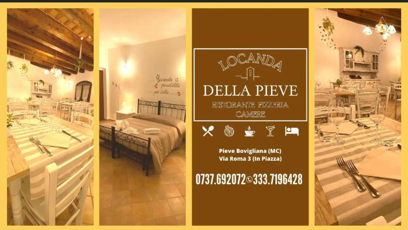 Locanda Della Pieve Pievebovigliana Luaran gambar